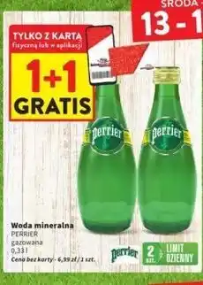Intermarche Woda naturalna Perrier oferta