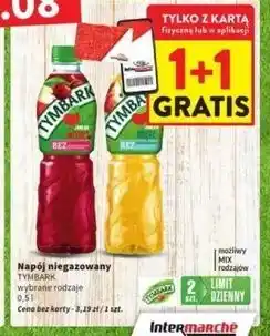 Intermarche Napój jabłko-mięta Tymbark oferta