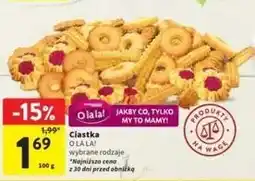 Intermarche Ciastka Intermarche O La La! oferta