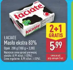 ALDI Masło ekstra Laciate 83% oferta