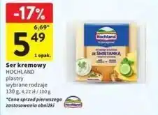 Intermarche Ser topiony ze śmietanką Hochland oferta
