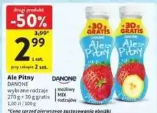 Intermarche Napój truskawka-banan Danone Ale Pitny oferta