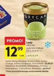 Intermarche Lody waniliowe Grycan oferta