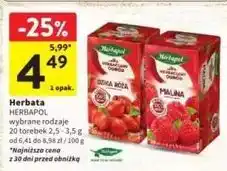 Intermarche Herbata dzika róża Herbapol Herbaciany Ogród oferta