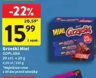 Intermarche Wafelek kakaowy Grześki Mini oferta