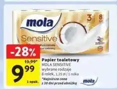 Intermarche Papier mleczko kokosowe Mola Sensitive oferta