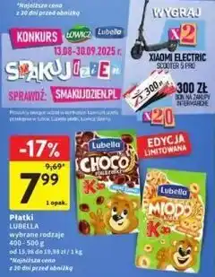 Intermarche Płatki miodowe kółka Lubella Mlekołaki oferta