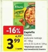 Intermarche Kurczak z pomidorami Knorr Zapiefix oferta