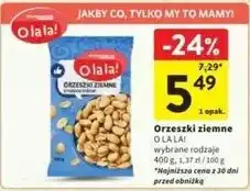 Intermarche Orzechy ziemne smażone solone Intermarche O La La! oferta