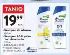 Intermarche Szampon z odżywką classic clean Head&Shoulders oferta