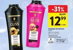 Intermarche Szampon do włosów Gliss Kur Supreme Lenght oferta