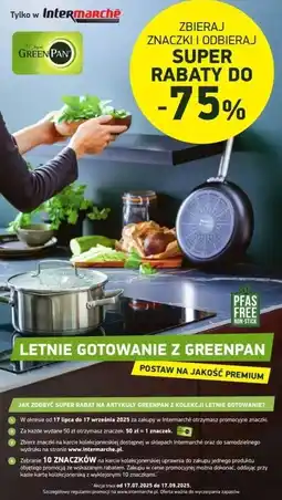 Intermarche Garnek żaroodporny 24 cm Green Pan oferta