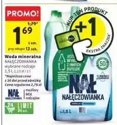 Intermarche Woda niegazowana Nałęczów Zdrój oferta