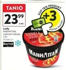 Intermarche Lody strawberry & vanilla Manhattan (Nestle) oferta