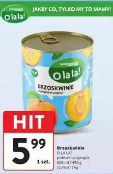 Intermarche Brzoskwinie połówki O La La! oferta