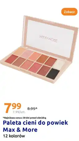 Action Paleta cieni do powiek Max & More oferta