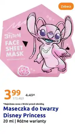 Action Maseczka do twarzy Disney oferta