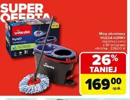 Carrefour Mop + wiadro turbo h2 pro Vileda oferta