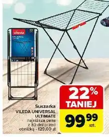 Carrefour Suszarka do bielizny universal ultimate Vileda oferta