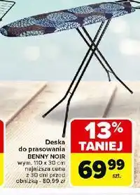 Carrefour Deska do prasowania ben noir Wenko oferta