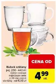 Carrefour Kubek szklany 440 ml oferta