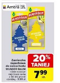 Carrefour Zapach samochodowy vanilia Wunder-Baum oferta