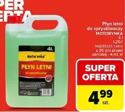 Carrefour Płyn letni do spryskiwaczy Motorynka Car Care oferta
