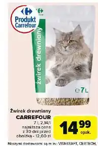 Carrefour Żwirek dla kota Carrefour oferta
