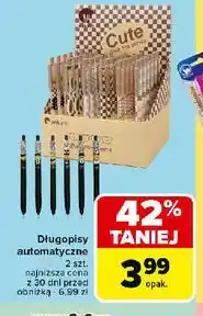 Carrefour Długopis cute Wikam oferta