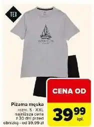 Carrefour Piżama męska rozm. s-xxl Tex oferta