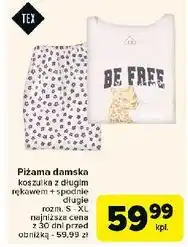 Carrefour Piżama damska s-xl Tex oferta