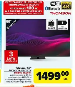 Carrefour Telewizor 55'' 55ug5c14 Thomson oferta