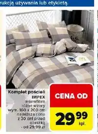 Carrefour Komplet pościeli impex 160 x 200 + 2 70 80 cm oferta