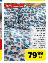 Carrefour Komplet pościeli z kory oferta