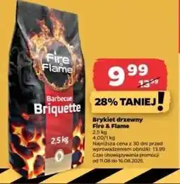Netto Brykiet drzewny Fire & Flame oferta