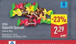 ALDI Galaretki Opolanki Odra oferta