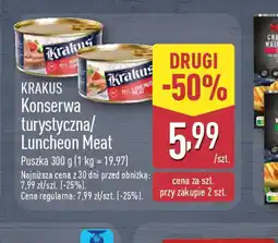 ALDI Konserwa turystyczna Krakus oferta