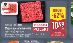 ALDI Mięso mielone wołowe oferta