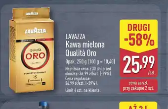 ALDI Kawa mielona Lavazza Qualita Oro oferta