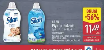 ALDI Płyn do płukania Silan oferta