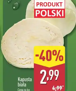 ALDI Kapusta biała oferta