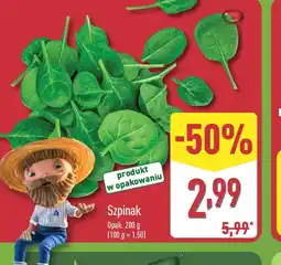ALDI Szpinak oferta