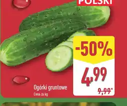 ALDI Ogórki gruntowe oferta