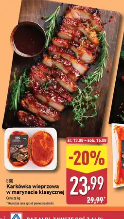 ALDI Karkówka wieprzowa w marynacie klasycznej oferta