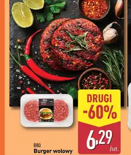 ALDI Burger wołowy BBQ oferta