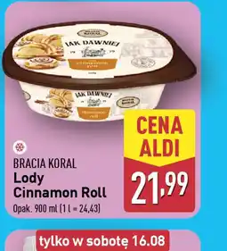 ALDI Lody Bracia Koral Cinnamon Roll oferta