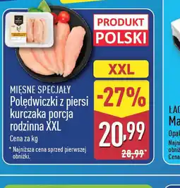 ALDI Polędwiczki z piersi kurczaka porcja rodzinna XXL oferta