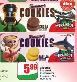 Dino Ciastka Brainrot kakaowe Yummer's oferta