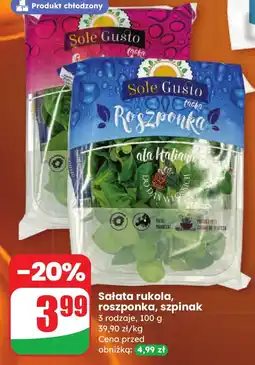 Dino Sałata roszponka Sole Gusto oferta