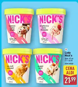 Lody Nick's brownie cookie dough 473ml